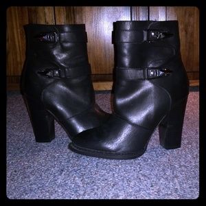 Black Heeled Booties